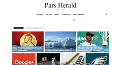 Desktop Screenshot of parsherald.com